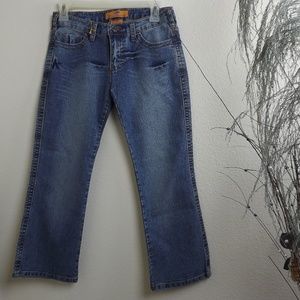 Medium Wash Blue Denim Jeans Pants